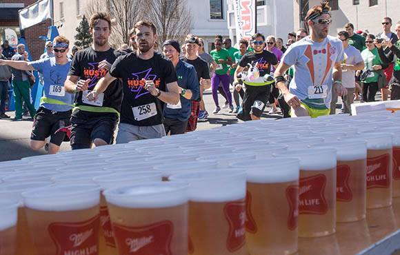 ristori di gara a base di birra