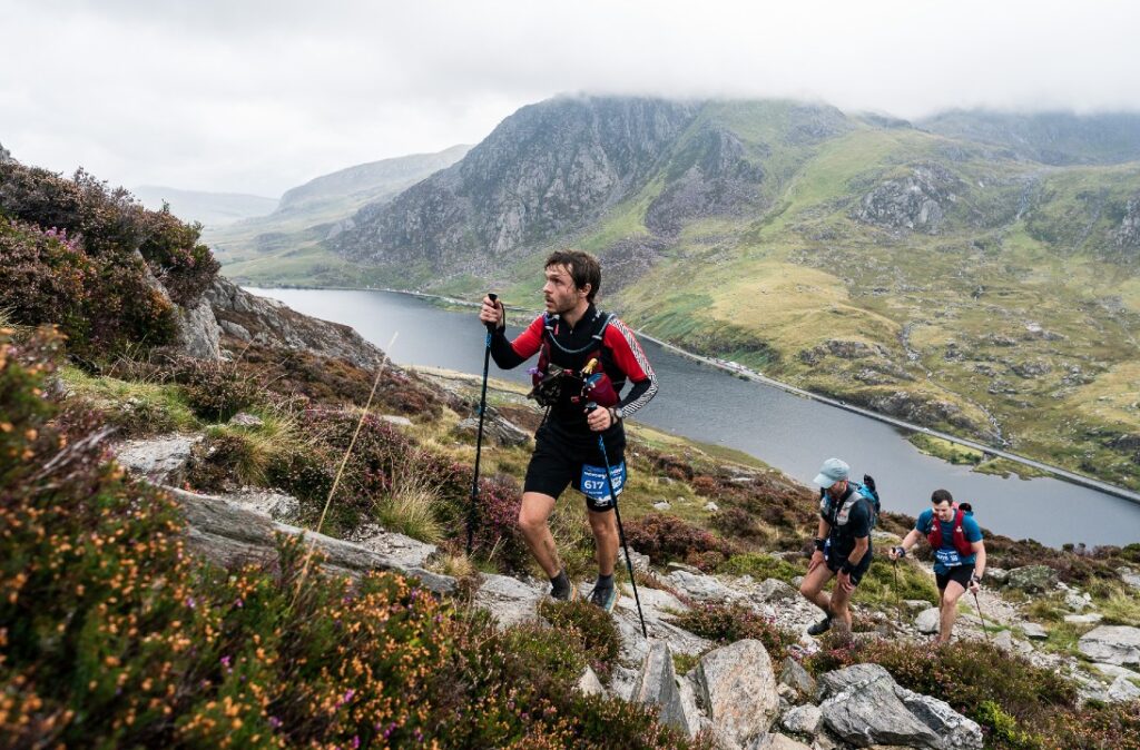 vista panoramica dell'Ultra-Trail Snowdonia