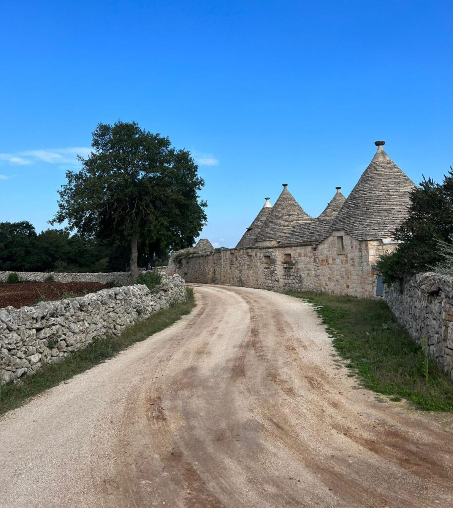 Percorso di gara del Trullincorsa UNESCO Trail caratterizzato dai tipici Trulli